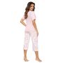 Baumwollpyjama mit 3/4 Hose - Rosalia 3/4 - 4