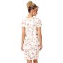 Nachthemd aus Viskose mit Blumenmuster - Amaris - 4