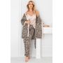 Morgenmantel aus Satin für Damen - Sheila - 3