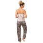 Satin-Pyjama mit langer Hose - Sheila lang - 4