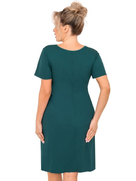 Nachthemd für Damen - Melania grün Übergrößen - 2