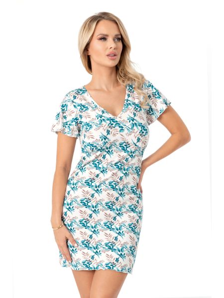 Geblümtes Nachthemd für Damen - Irmina - 2