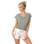Damenpyjama mit kurzer Hose - Michelle kurz - 3