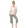 Damen Schlafanzug 3/4 Hose - Michelle 3/4 - 3