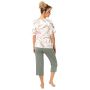 Damen Schlafanzug 3/4 Hose - Michelle 3/4 - 4