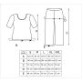 Damen Schlafanzug 3/4 Hose - Michelle 3/4 - 5
