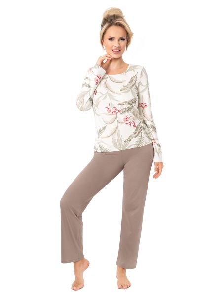 Damenpyjama mit langer Hose - Michelle lang - 2