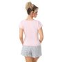 Kurzärmeliger Damen-Schlafanzug - Bunny short pink - 5