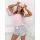Kurzärmeliger Damen-Schlafanzug - Bunny short pink