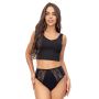 Damenhöschen mit hoher Taille - 246 schwarz - 2