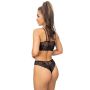Trägerloses Spitzentop - 244 schwarz - 5