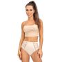 Hochtaillierte volle Feigen bequem - 239 beige - 2