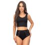 Damen-Slip mit hoher Taille - 239 schwarz - 3