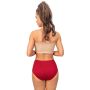 Komfort-Bikini-Unterteil mit hoher Taille - 239 burgundy - 5