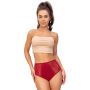Komfort-Bikini-Unterteil mit hoher Taille - 239 burgundy - 3