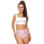 Bequeme, hochtaillierte Feigen - 239 rosa - 3