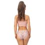 Bikini-Unterteil Medium mit Spitze - 233 rosa - 4