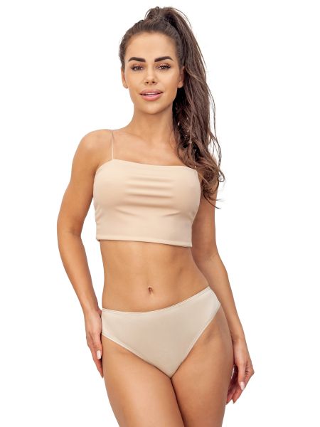 Damen-Höschen mit Spitze - 233 beige - 2