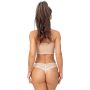 Bequemer beiger Spitzen-Tanga - 230 beige - 5