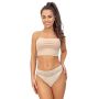 Bequemer beiger Spitzen-Tanga - 230 beige - 3