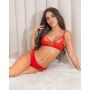 Soft-BH aus Spitze - 118 rot - 2