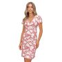 Damen-Nachthemd mit Blumenmuster – Tina - 4