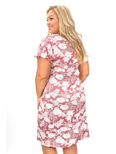Nachthemd mit Blumenmuster – Tina Plus Size - 3