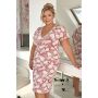 Nachthemd mit Blumenmuster – Tina Plus Size - 2