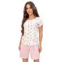 Baumwollpyjama für Damen – Emilia 1/2 - 3