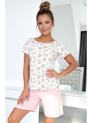 Baumwollpyjama für Damen – Emilia 1/2