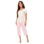 Baumwollpyjama-Hose 3/4 - Emilia 3/4 - 4