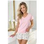 Baumwollpyjama mit kurzen Hosen – Emilia Short - 2