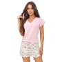 Baumwollpyjama mit kurzen Hosen – Emilia Short - 3