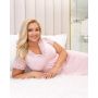 Nachthemd mit Spitze – Sonia Plus Size Puderrosa - 2
