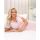 Nachthemd mit Spitze – Sonia Plus Size Puderrosa