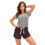 Damenpyjama mit kurzen Hosen – Zoya Short - 2