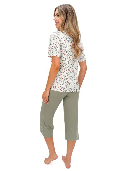 Damenpyjama aus Viskose – Melisa 3/4 - 3