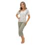 Damenpyjama aus Viskose – Melisa 3/4 - 3