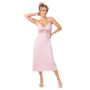 Langes elegantes Nachthemd – Jasmine long rosa - 3