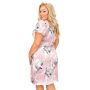 Nachthemd in Übergröße, rosa – Evita Plus Size - 4