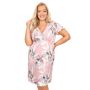 Nachthemd in Übergröße, rosa – Evita Plus Size - 3