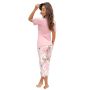 Damenpyjama-Hose 3/4 - Evita 3/4 - 4