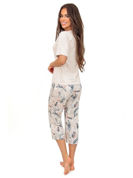 Damenpyjama mit 3/4-Hosen – Goya 3/4 - 3