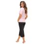 Damen-Pyjama mit Punkten aus Viskose – Pati 3/4 - 4