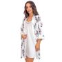 Satin-Bademantel für Damen – Julia - 3