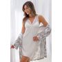 Nachthemd mit Spitze in Ecru – Elizabeth - 3