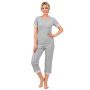Damenpyjama mit 3/4-Hose – Megi 3/4 - 4