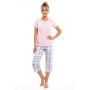 Rosa Baumwollpyjama – Dani 3/4 - 3