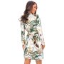 Eleganter Bademantel mit Blumenmuster – Olivia - 4