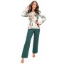Elegante Langarm-Pyjamas – Olivia Long - 3